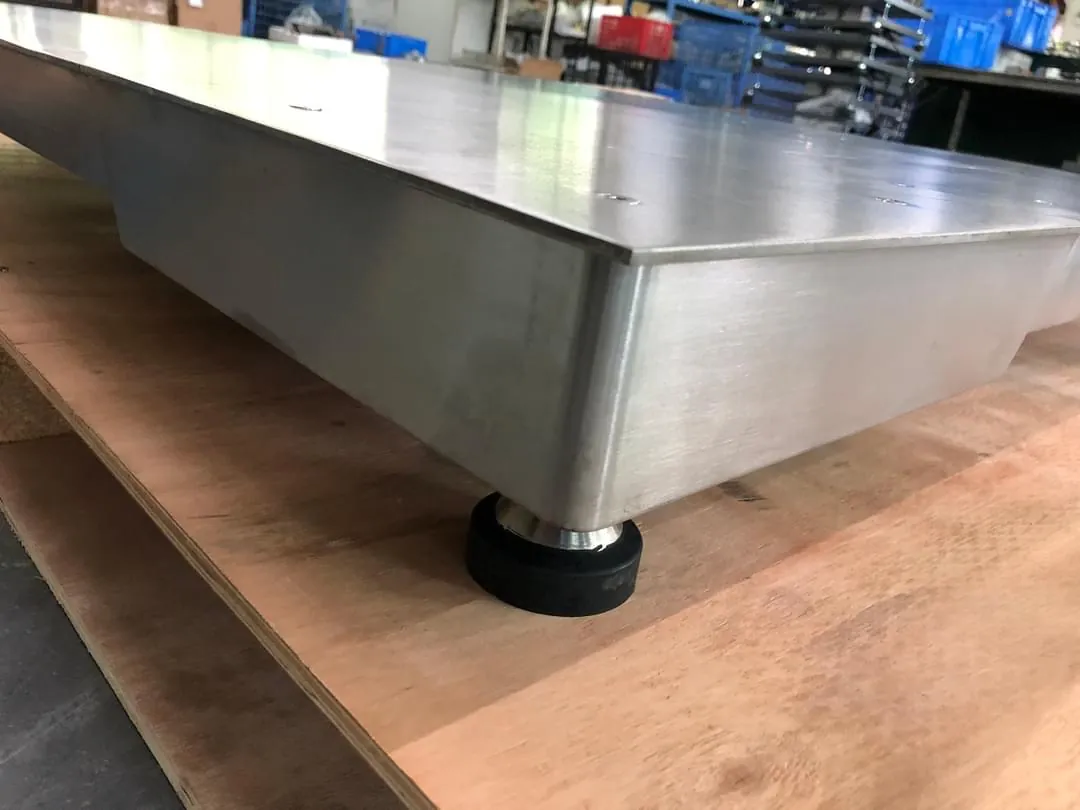 Vue complémentaire Balance inox 600 kg