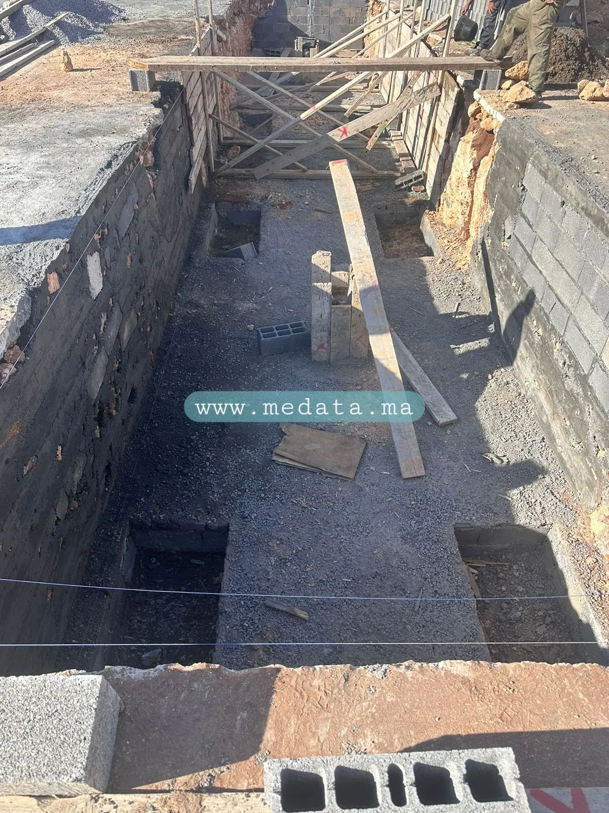 Vue complémentaire de Pont bascule béton sous-sol PBSS-500