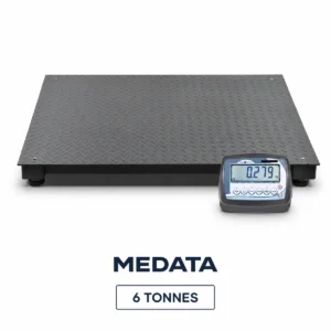 Plateforme de pesage 6 tonnes acier ou inox avec BR16